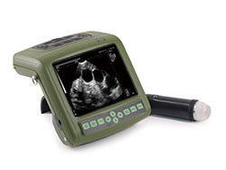 Cyfrowy ultradźwiękowy skaner medyczny USB na nadgarstek dla zwierząt z linijką tłuszczu