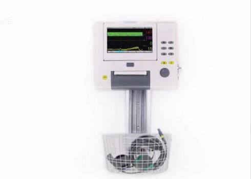 7-calowy ekran Wieloparametrowy monitor pacjenta Automatyczne wykrywanie ruchu płodu z wbudowanym rejestratorem termicznym