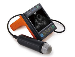 Cyfrowy medyczny weterynaryjny ultrasonograf z ekranem 3,5 cala i częstotliwością Porbe 2,5 M, 3,5 M