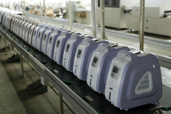 Natężenie przepływu 1 ~ 3L Przenośny nawilżacz z koncentratorem tlenu z filtrem HEPA systemu równoważenia ciepła