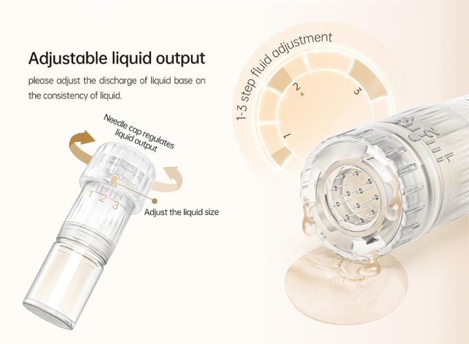 Najnowszy 4-polarny EMS Automatcal Serum Applicator Hydra Pen H5 Twarz Skóra Derma Mikroneedling Pen Essence Regeneracja kolagenu 7